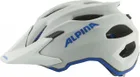 ALPINA Cyklistická prilba Carapax JR šedo-modrá matná