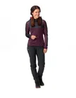Vaude cyklistický dres Qimsa LS Shirt II, dámsky, cassis