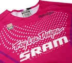 Dres s dlhým rukávom TLD Sprint Ultra Troy Lee Designs X SRAM Radioscape Fuschia