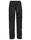 Vaude cyklistické nepremokavé nohavice Yaras Rain Zip III, dámske, black