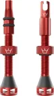 Bezdušové ventily Peaty's Holeshot Fast Flow 42 mm Red
