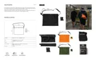 Restrap Race Musette taška, 3 l, oranžová