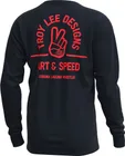 Dres s dlhým rukávom TLD Skyline Ride Tee Locals Midnight