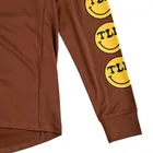 Dres s dlhým rukávom TLD Ruckus Ride Tee Wheelies Chocolate