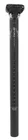FORCE sedlovka BASIC P4.2 400 mm, matná čierna