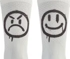 Ponožky MB Wear Smiley Emotions White