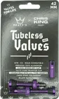 Bezdušové ventily Peaty's X Chris King (MK2) Violet 42 mm