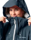 Vaude hardshell bunda Monviso 3L, dámska, tmavo modrá