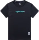 Dámsky dres s krátkym rukávom TLD Lilium Ride Tee Signature Black