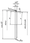 Novatec tesnenie 36.2x31.25x3 mm