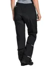 Vaude cyklistické nepremokavé nohavice Yaras Rain Zip III, dámske, black