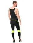 Vaude cyklistické nohavice Kuro Warm Bib, pánske, neon yellow