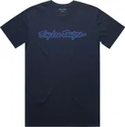 Tričko s krátkym rukávom TLD Signature Navy / Aero Blue