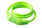 Extend zámok na bicykel NUMERIC 4, 10*1000mm, lime green