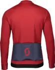 Pánsky dres Scott RC Warm, dlhý rukáv, Wine Red/Blue Nights