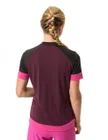 Vaude all-mountain dres, Altissimo Q-Zip, cassis, dámsky