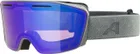 ALPINA Lyžiarske okuliare NENDAZ moon-grey Quatroflex blue