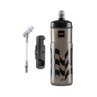LEATT fľaša SteadySip Convertible 600ml Fidlock, Smoke