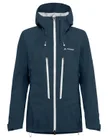 Vaude hardshell bunda Monviso 3L, dámska, tmavo modrá