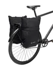 Vaude dvojitá taška na nosič TwinShopper (UniKlip 2), black