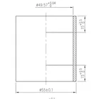 FSA hlavové zloženie NO.65/ANG ORBIT Option S ADJ. Kit-OD 55