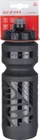 Fľaša CTM Trice 0,8 l - čierna/čierne.logo
