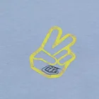 Detské tričko s krátkym rukávom TLD Peace Out Smoke Blue