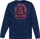 Dres s dlhým rukávom TLD Skyline Ride Tee Locals Midnight