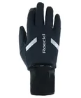 ROECKL cyklistické rukavice zimné Riveo 3, unisex, black
