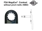 FSA stredové zloženie kľúk M/EXO 24mm na PF30 (CFM3-46/Di2)