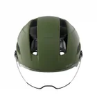 ALPINA Cyklistická prilba BLOOM VISOR MIPS olivová matná