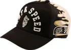 Šiltovka TLD Unstructured Curved Snapback Finish Line Black / Pumice