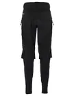 Vaude cyklistické nohavice Virt Softshell II, pánske, black/black