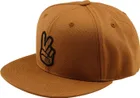 Šiltovka TLD Flat Bill Snapback Peace Sienna