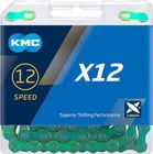 Reťaz KMC X12 Aurora Green, 12 Speed
