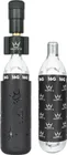 CO2 pumpa + bombičky 2 ks Peaty's Holeshot - Road & Gravel (16 g) - Black