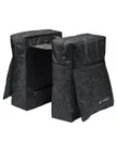 Vaude dvojitá taška na nosič TwinZipper, black