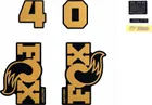 Sada nálepiek pre vidlicu FOX Float 40 Factory Black (2027+)