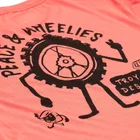 Detský dres s dlhým rukávom TLD Skyline Ride Tee P&W Melon