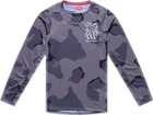 Pánsky dres s dlhým rukávom TLD Skyline Pro Flow Camo Carbon