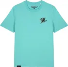 Tričko s krátkym rukávom Peaty's Pubwear - Descend / Pool Blue