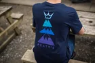 Tričko s krátkym rukávom Peaty's Pubwear Summit French Navy
