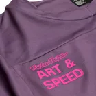 Dres s dlhým rukávom TLD Skyline Radioscape Deep Purp