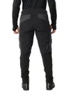 Vaude zateplené cyklošortky Minaki, pánske, black