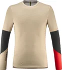 Pánsky dres s dlhým rukávom Mavic Deemax Enduro Pro White Pepper/Spicy Orange
