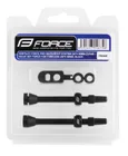 FORCE ventilky pre bezdušový systém 2xFV 60mm, čierne