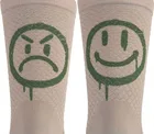 Ponožky MB Wear Smiley Emotions Brown