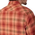 Pánska flanelová košeľa Fox Survivalist, dlhý rukáv, Rust, S