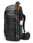 Vaude turistický batoh Asymmetric 42+8, unisex, black