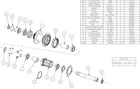 Novatec D902SB-CL-X12-A4A-11S, zadný náboj, 32 dier, 12x142, Shimano HG, OEM